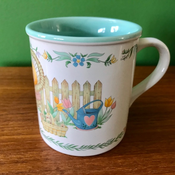 Vintage « Country garden » mug - Picture 2 of 8